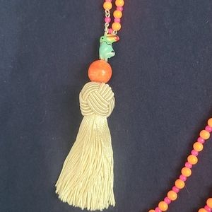 Parrot Tassel necklace